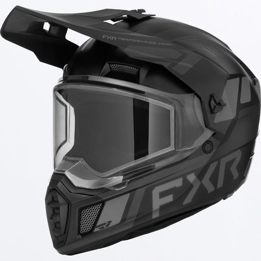 FXR CLUTCH X DUAL HELMET 2025 - Black Ops