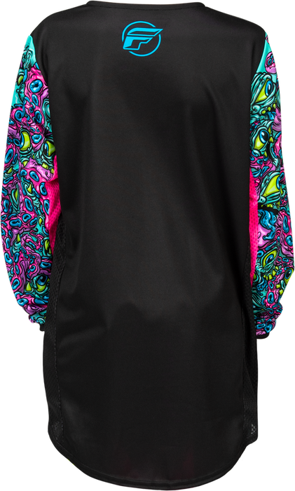FLY RACING KINETIC MUTANT YOUTH JERSEY 2026 in Black/Multi