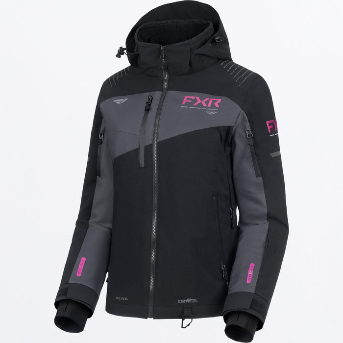 FXR EDGE 2-IN-1 JACKET in Black/Asphalt