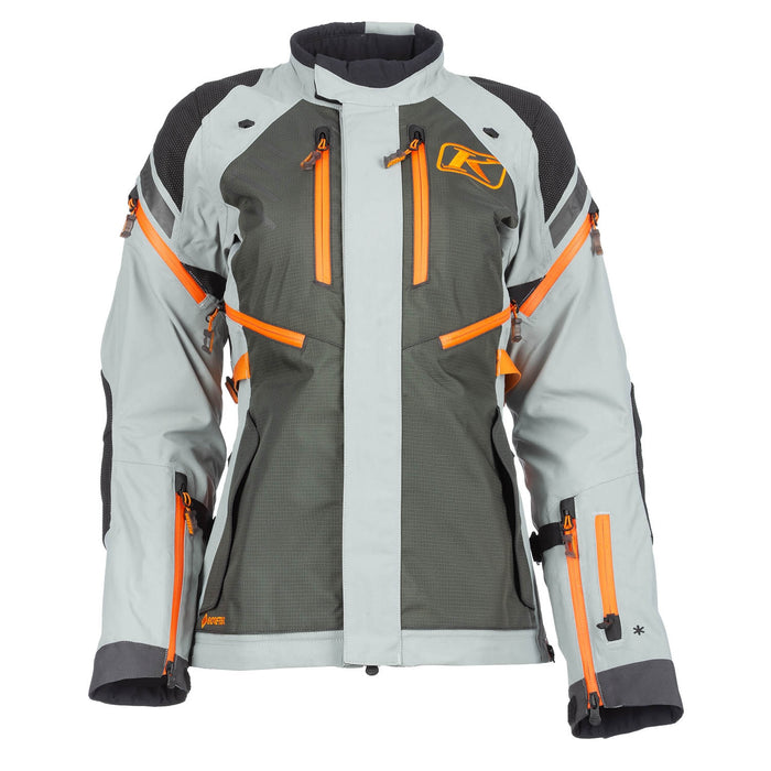 KLIM ARTEMIS JACKET 2026 in Asphalt - Ember Orange