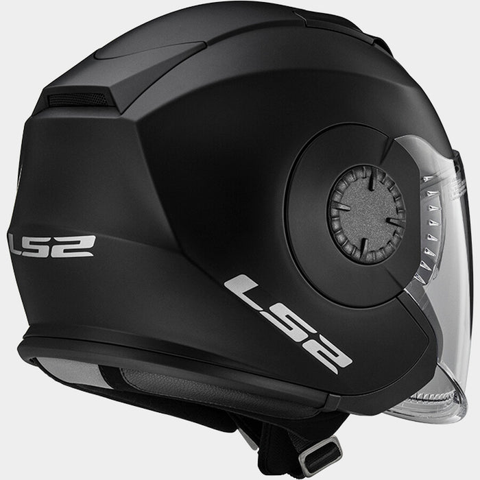 LS2 VERSO SOLID HELMET 2026 in Matte Black