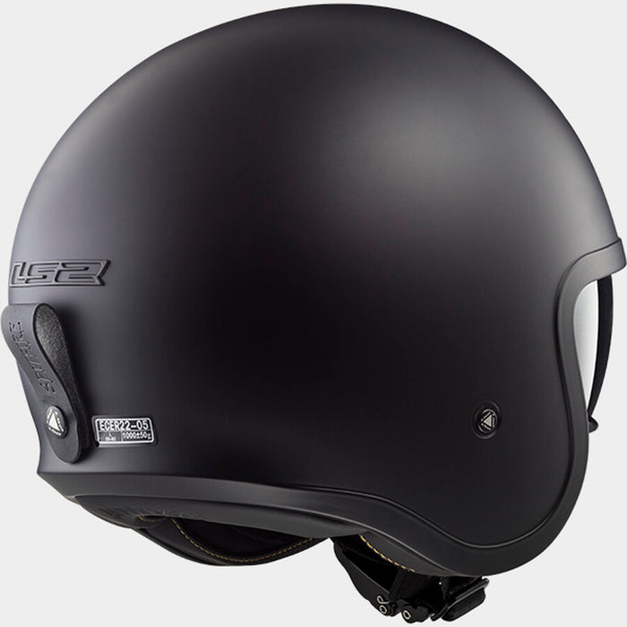 LS2 SPITFIRE SOLID HELMET 2026 in Matte Black