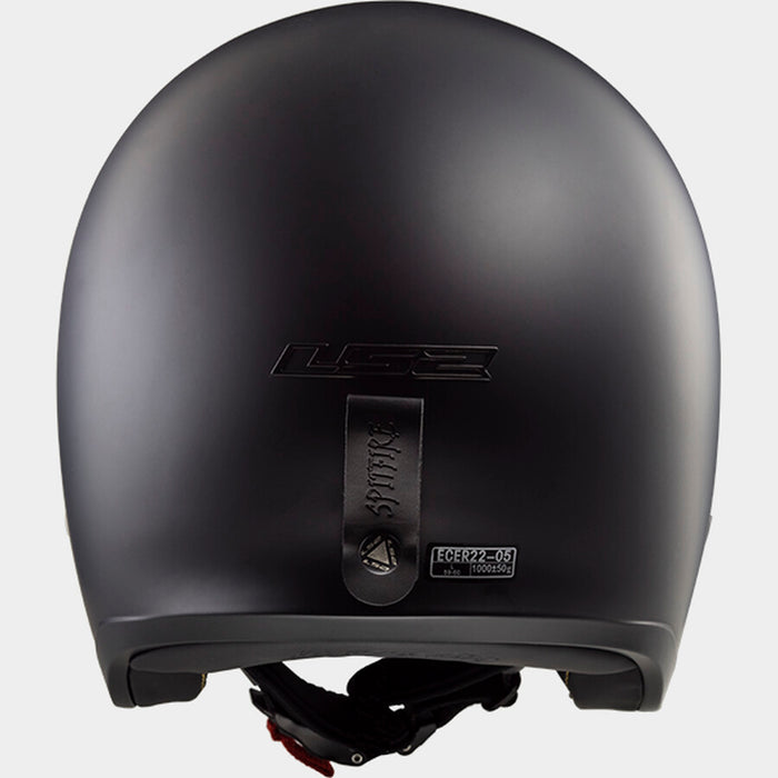 LS2 SPITFIRE SOLID HELMET 2026 in Matte Black