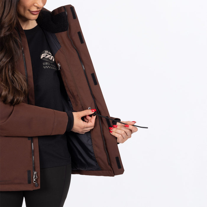 FXR WOMEN'S ASCEND JACKET in Dark Cedar