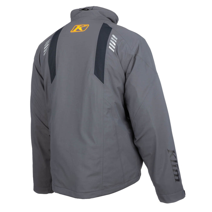 KLIM Keweenaw Jacket in Asphalt - Strike Orange