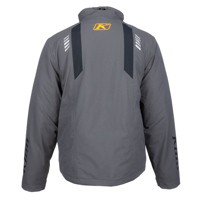 KLIM Keweenaw Jacket in Asphalt - Strike Orange