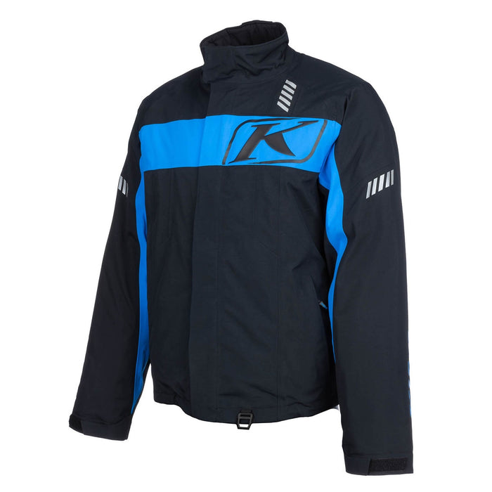 KLIM Keweenaw Jacket in Electric Blue Lemonade - Black