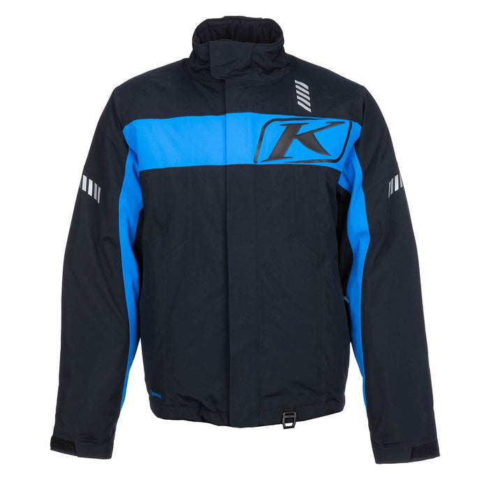 KLIM Keweenaw Jacket in Electric Blue Lemonade - Black