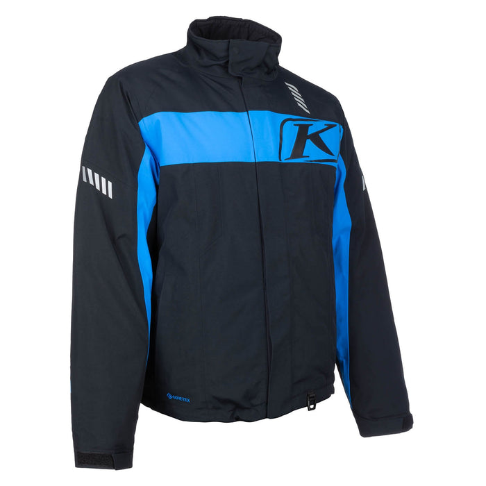 KLIM Keweenaw Jacket in Electric Blue Lemonade - Black