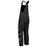 Klim Keweenaw Bib - REDESIGNED in Black - Strike Orange - 2021
