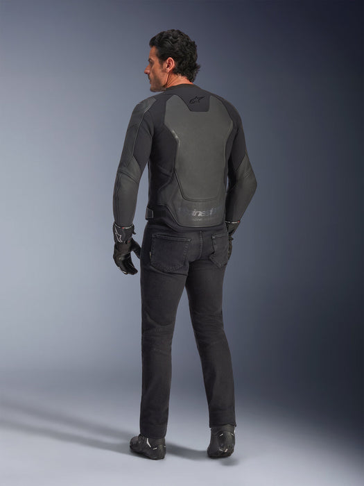 ALPINESTARSGP FORCE v2 LEATHER JACKETS 2026 in Black/Black