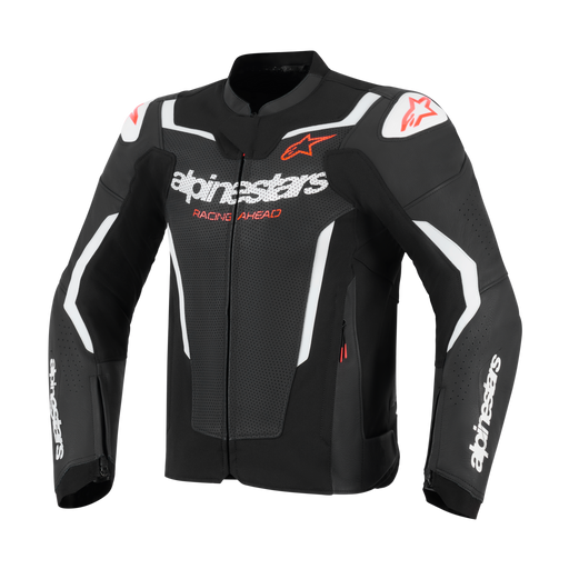 ALPINESTARSGP GP FORCE v2 AIRFLOW LEATHER JACKETS 2026 in Black/White