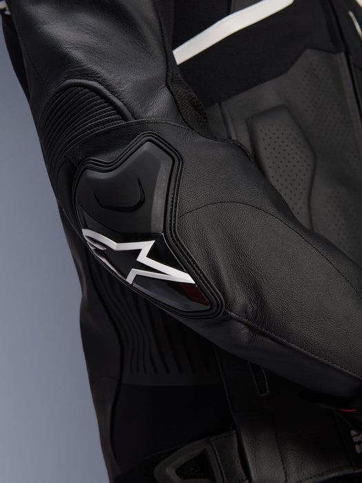 ALPINESTARS ATEM v5 LEATHER JACKETS 2025 in Black/White