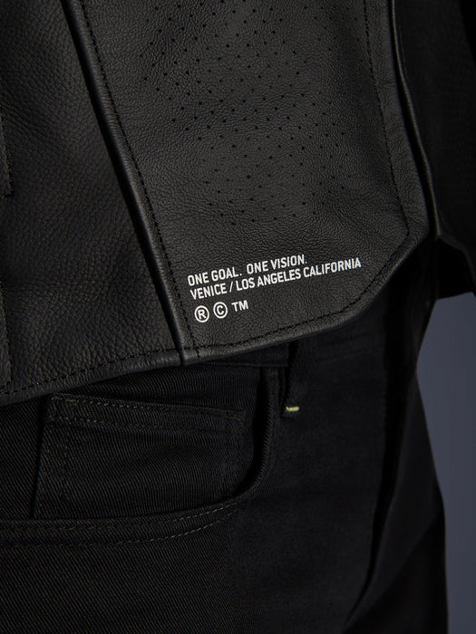 ALPINESTARS ATEM v5 LEATHER JACKETS 2025 in Black/White