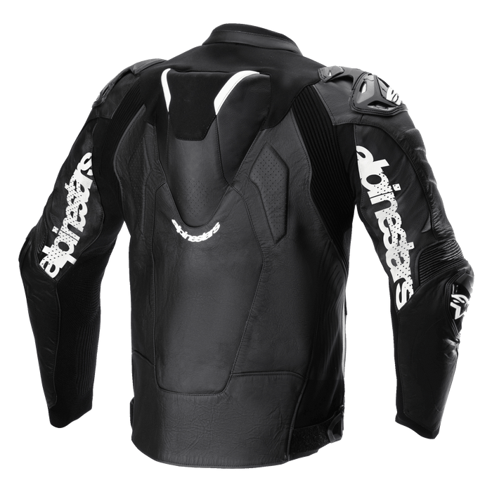 ALPINESTARS ATEM v5 LEATHER JACKETS 2025 in Black/White