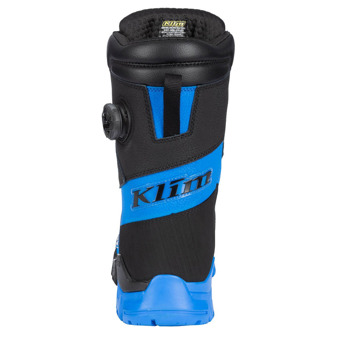 Klim Andrenaline Pro S GTX Boa Boots in Electric Blue  Lemonade - Black