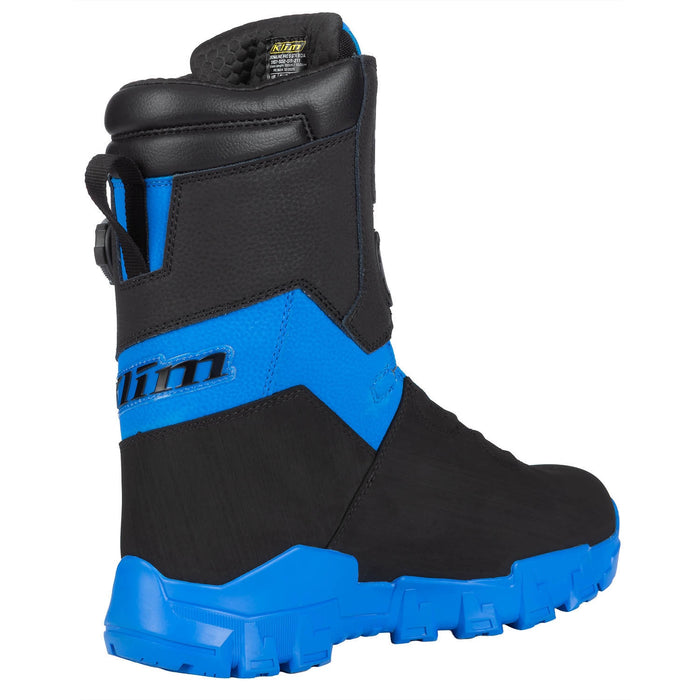 Klim Andrenaline Pro S GTX Boa Boots in Electric Blue  Lemonade - Black