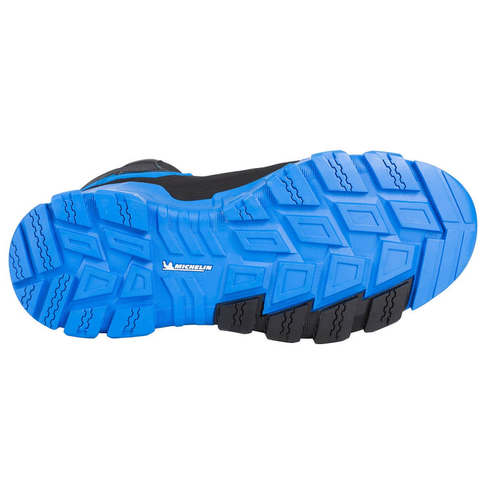 Klim Andrenaline Pro S GTX Boa Boots in Electric Blue  Lemonade - Black