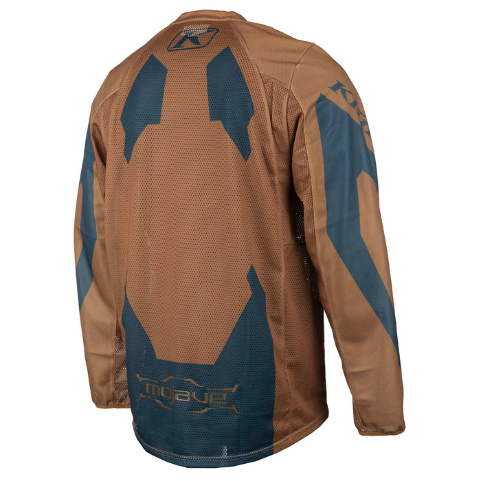 KLIM MOJAVE JERSEY 2025 in Quest Golden Brown - Petrol
