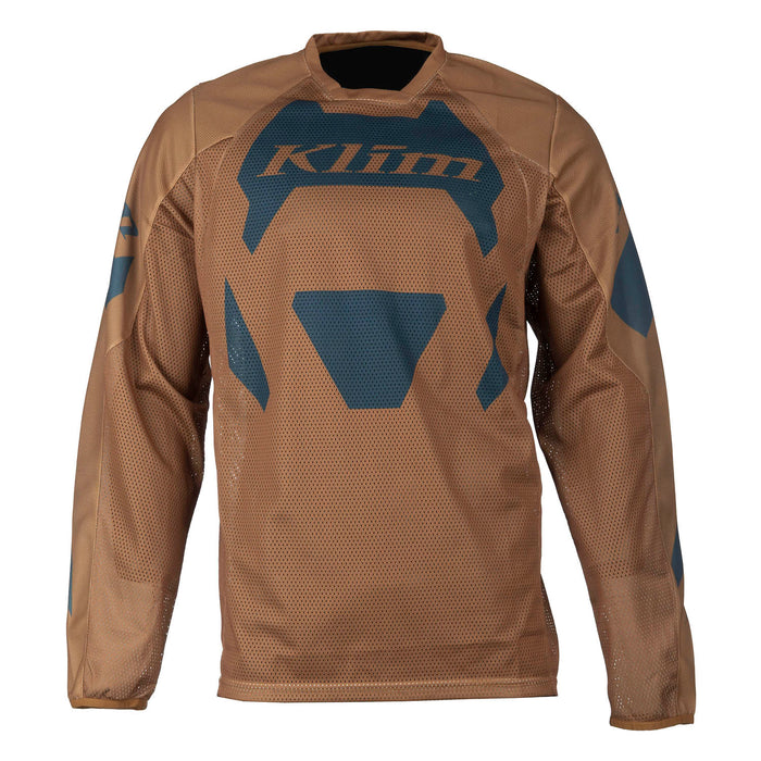 KLIM MOJAVE JERSEY 2025 in Quest Golden Brown - Petrol