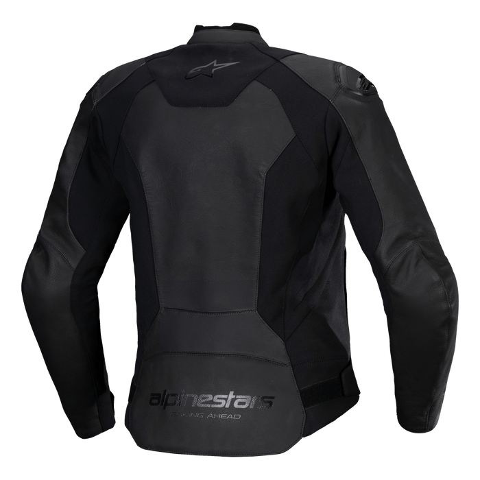 ALPINESTARS STELLA FASTER v3 WOMEN’S LEATHER JACKET 2025 in Black/Black
