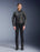 ALPINESTARS STELLA DYNO WOMEN’S LEATHER JACKETS 2025 in Black/Tar Gray/Dark Gray