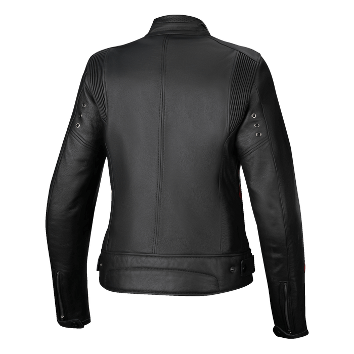 ALPINESTARS STELLA DYNO WOMEN’S LEATHER JACKETS 2025 in Black/Haute Red