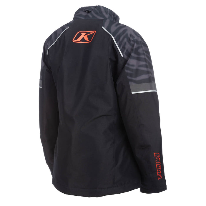 KLIM WOMEN'S SPARK JACKET 2025 in Black - Fiery Coral