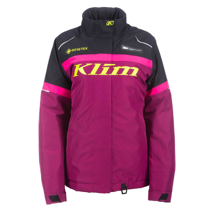KLIM WOMEN'S SPARK JACKET 2025 in Magenta Purple - Hi-Vis