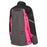 Klim Strata Jacket in Asphalt - Knockout Pink