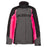 Klim Strata Jacket in Asphalt - Knockout Pink