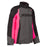 Klim Strata Jacket in Asphalt - Knockout Pink