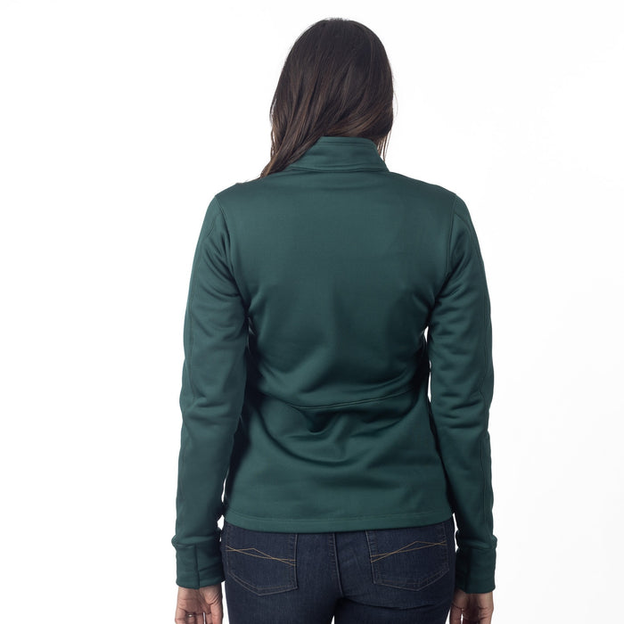 KLIM WOMEN'S SUNDANCE JACKET 2025 in Rain Forest - Green-Blue Slate