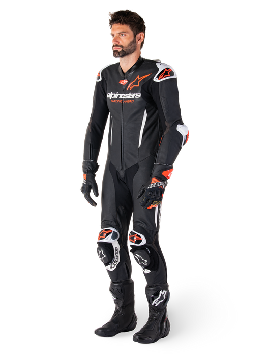 ALPINESTARS GP-R7 ONE-PIECE SUIT 2025 in Black/Red/White