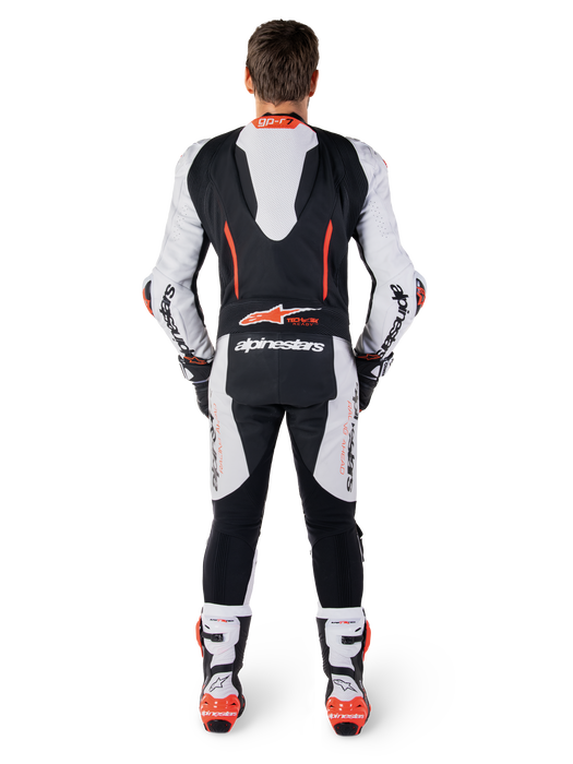 ALPINESTARS GP-R7 ONE-PIECE SUIT 2026 in White/Black/Red