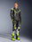 ALPINESTARS GP TECH v5 ONE-PIECE LEATHER SUITS in Black/White/Fluo Yellow