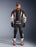 ALPINESTARS GP TECH v5 ONE-PIECE LEATHER SUITS in Black/White/Fluo Red