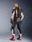 ALPINESTARS GP TECH v5 ONE-PIECE LEATHER SUITS in Black/White/Fluo Red