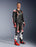 ALPINESTARS GP TECH v5 ONE-PIECE LEATHER SUITS in Black/White/Fluo Red