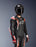 ALPINESTARS GP TECH v5 ONE-PIECE LEATHER SUITS in Black/White/Fluo Red