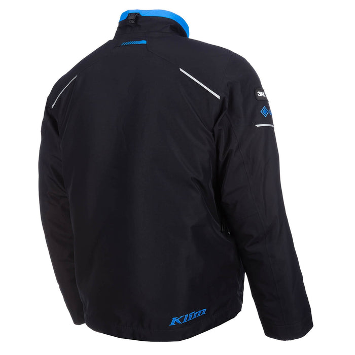 KLIM Rift Jacket 2025 in Black - Electric Blue Lemonade