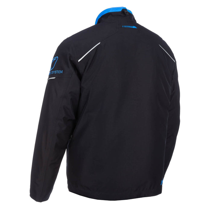 KLIM Rift Jacket 2025 in Black - Electric Blue Lemonade