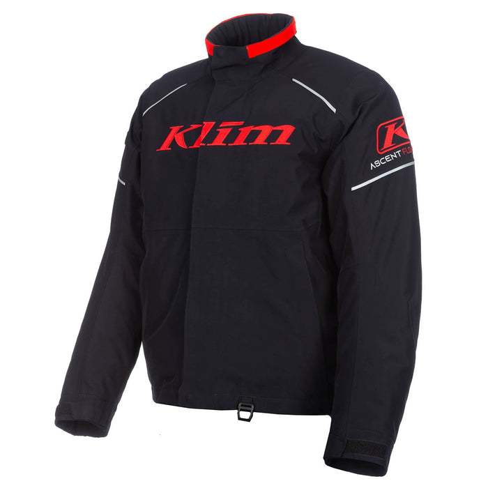 KLIM Rift Jacket 2025 in Black - Fiery Red