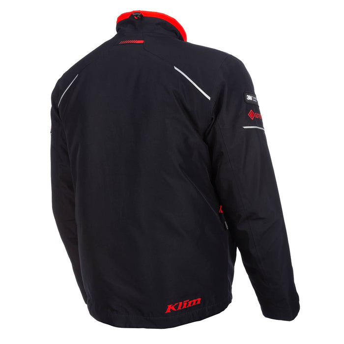 KLIM Rift Jacket 2025 in Black - Fiery Red