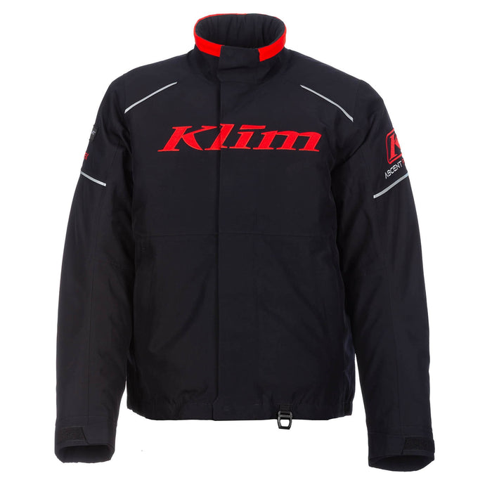 KLIM Rift Jacket 2025 in Black - Fiery Red