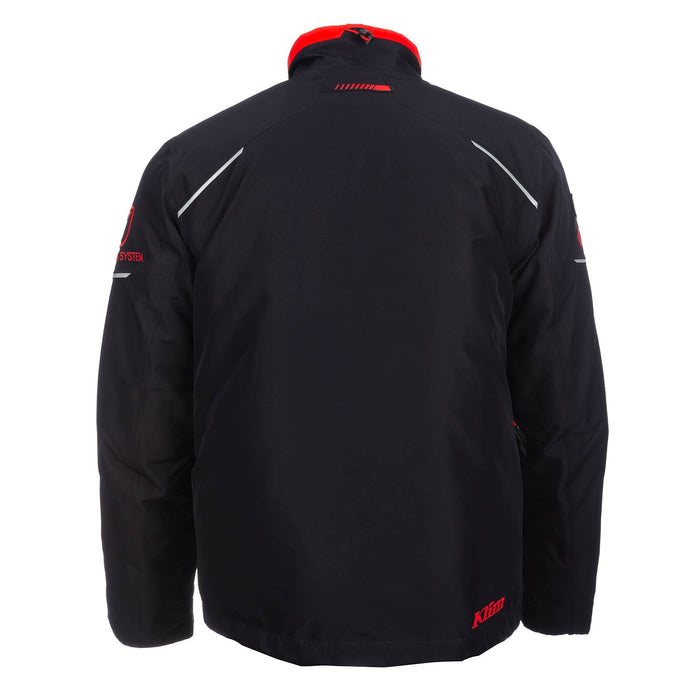 KLIM Rift Jacket 2025 in Black - Fiery Red