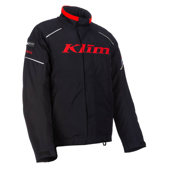 KLIM Rift Jacket 2025 in Black - Fiery Red
