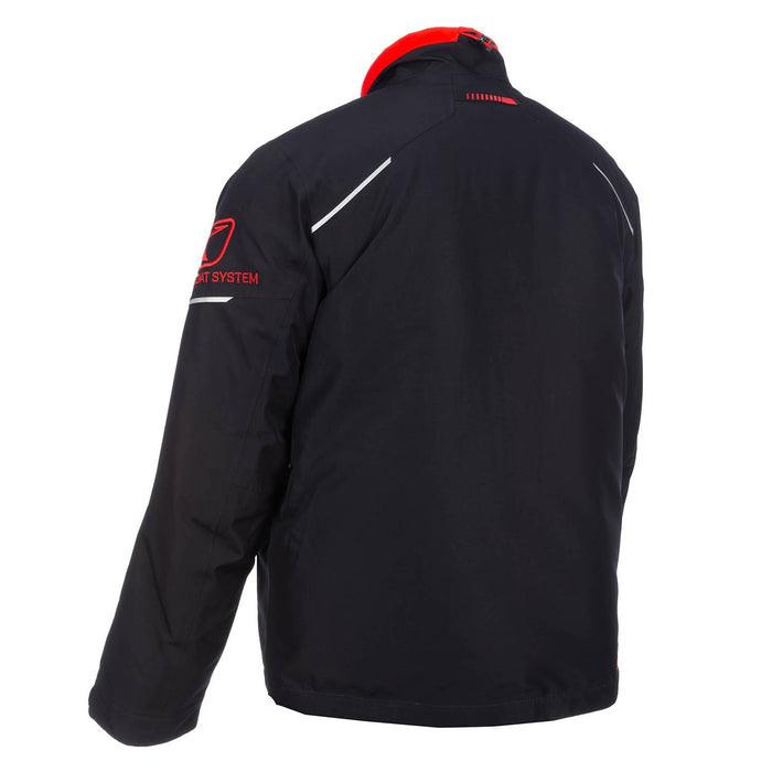 KLIM Rift Jacket 2025 in Black - Fiery Red
