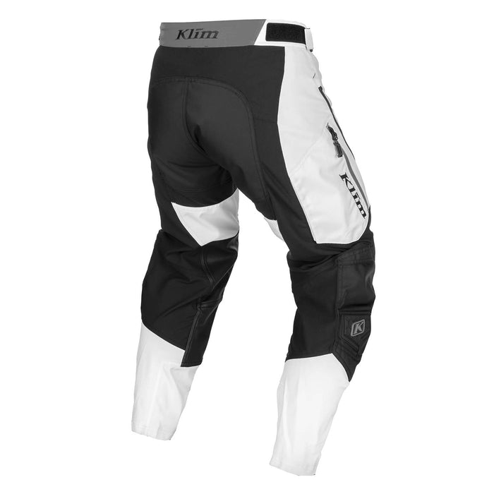 KLIM Dakar In The Boot Pants 2025 in White - Black