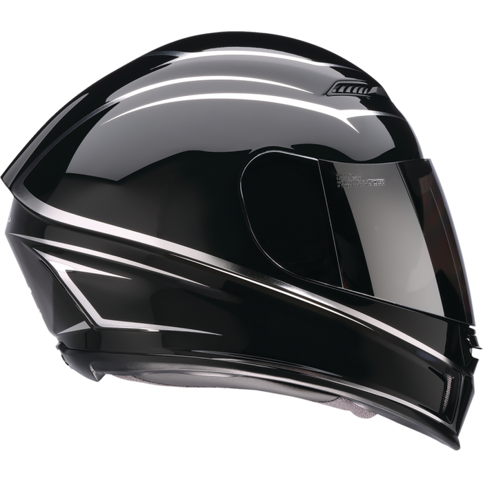 Z1R JACKAL FOIL HELMET 2026 in Black/Silver